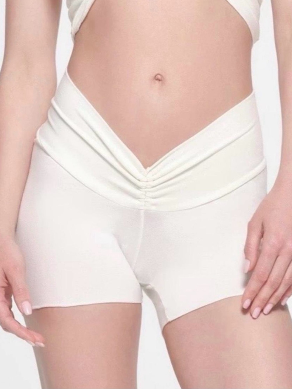 🤍 SKIMS Cotton Twist Short | Marble | Sz. XS | NWT 🏷️